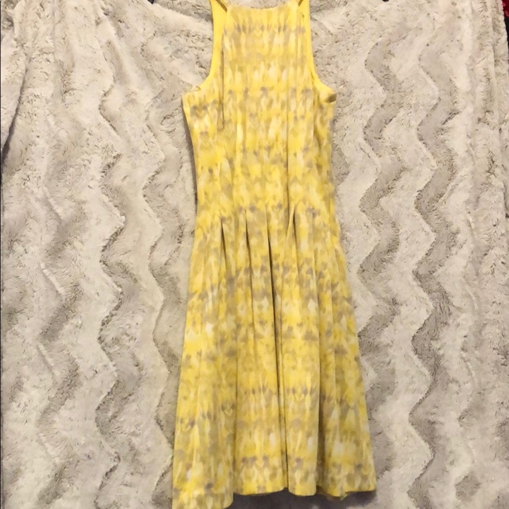 Calvin Klein yellow dress, only has been used once